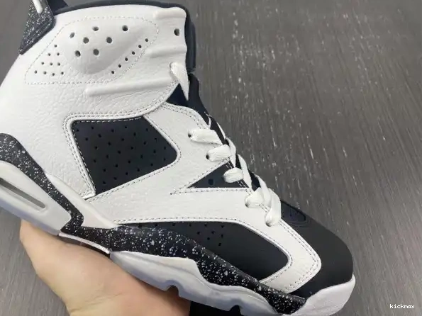 Rep MAX Jordan 6 Retro Oreo 384664-101 0326